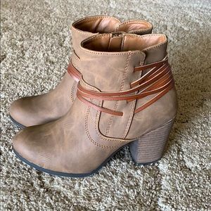 Time and Tru Ankle Booties